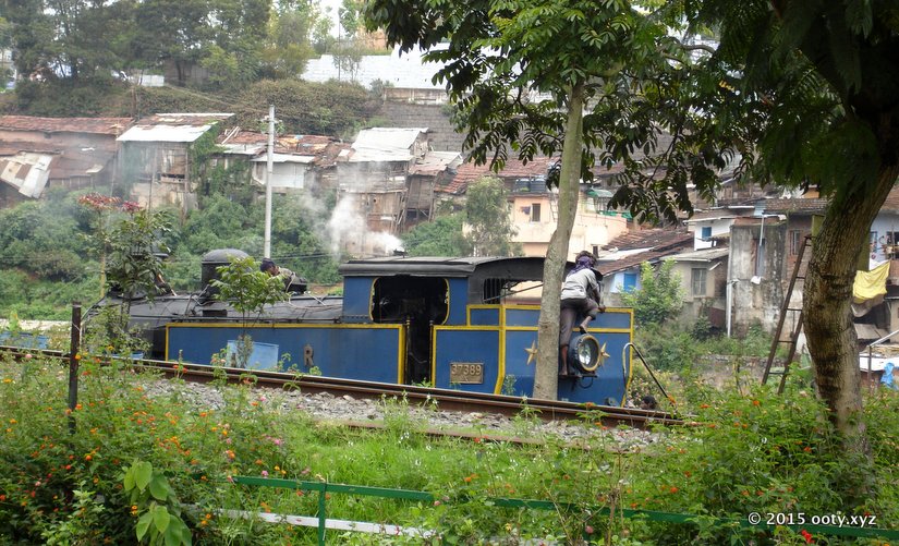 Nilgiri Mountain Railways Steam Engine at Coonoor