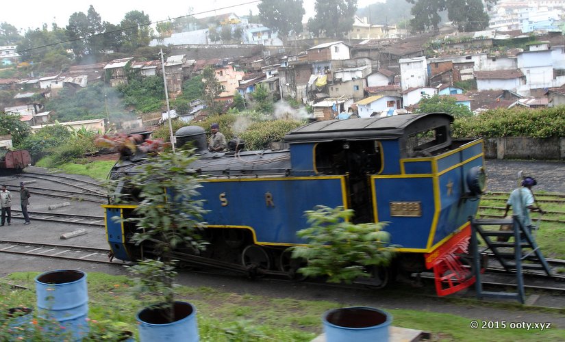 Steam Engine at Coonoor Railway Station. This is part of the Nilgiri Mountain Railways , a UNESCO World Heritage Site